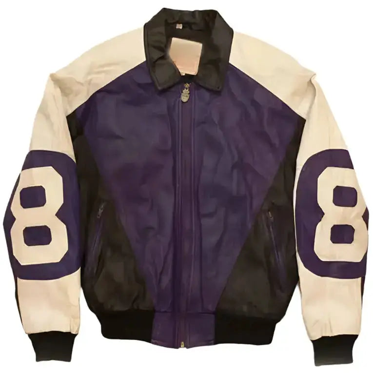 Men's Michael Hoban 8 Ball Leather Jacket-0