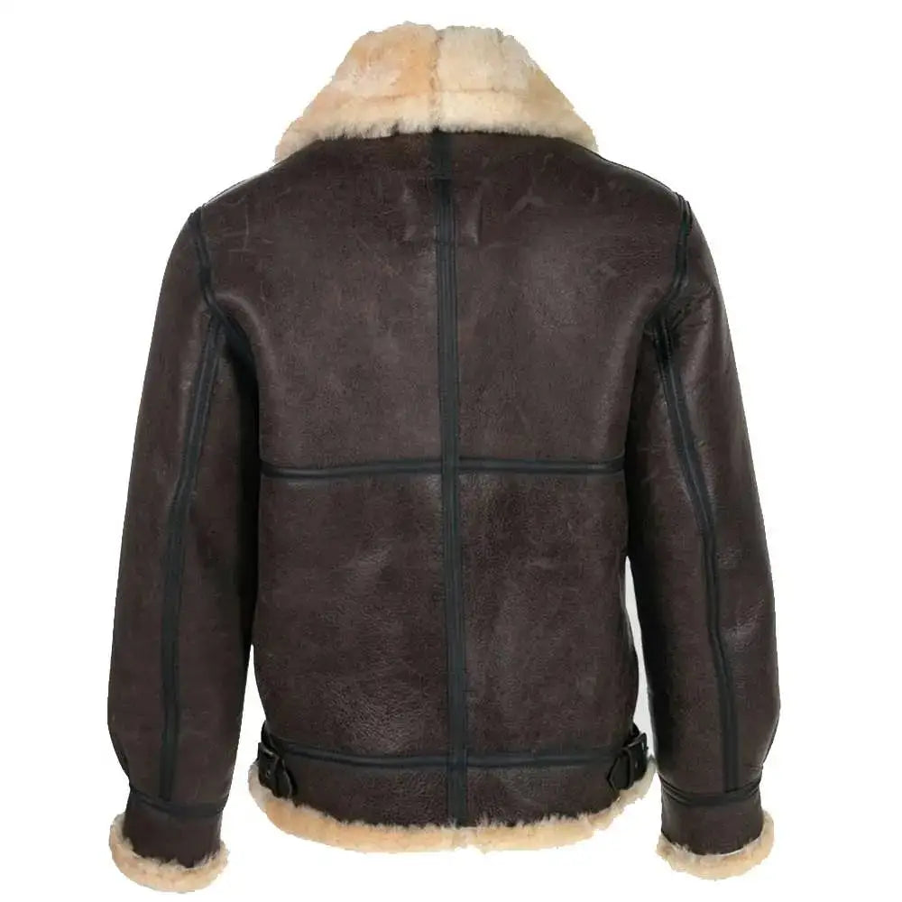 Vintage B3 Shearling Bomber Jacket-1