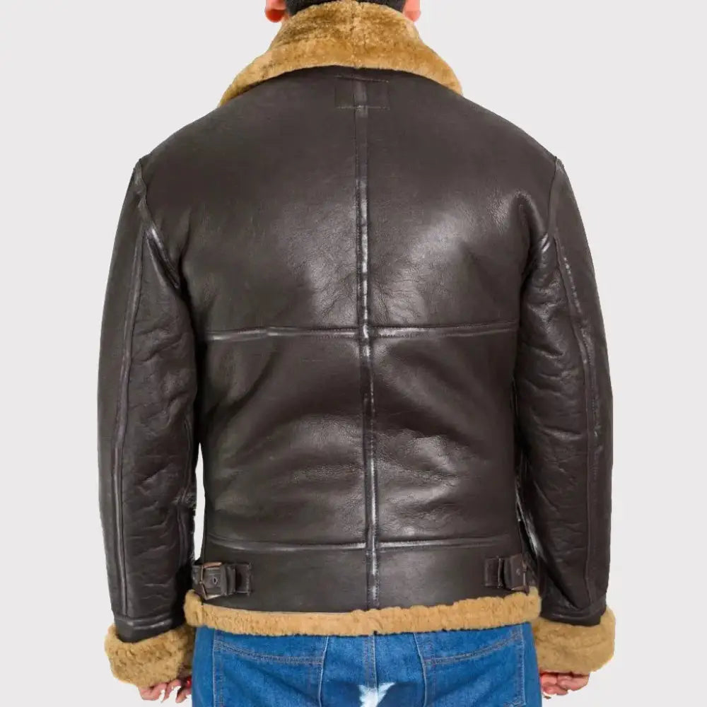 Men’s B3 Bomber RAF Shearling Jacket-1