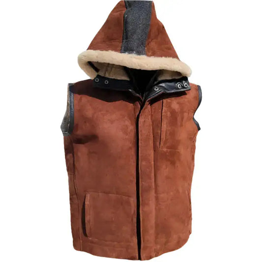 Men’s B3 Bomber Shearling Vest-0