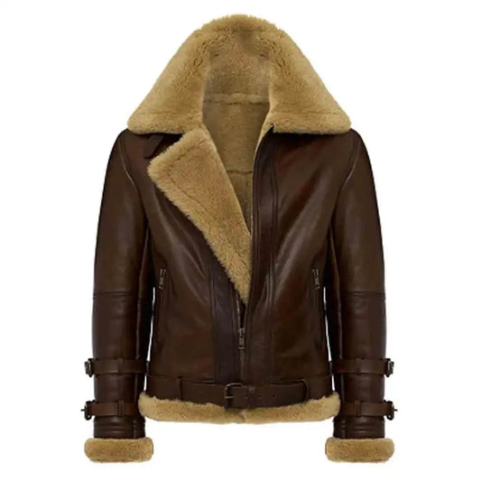 Pinnacle B3 Bomber Leather Jacket-0