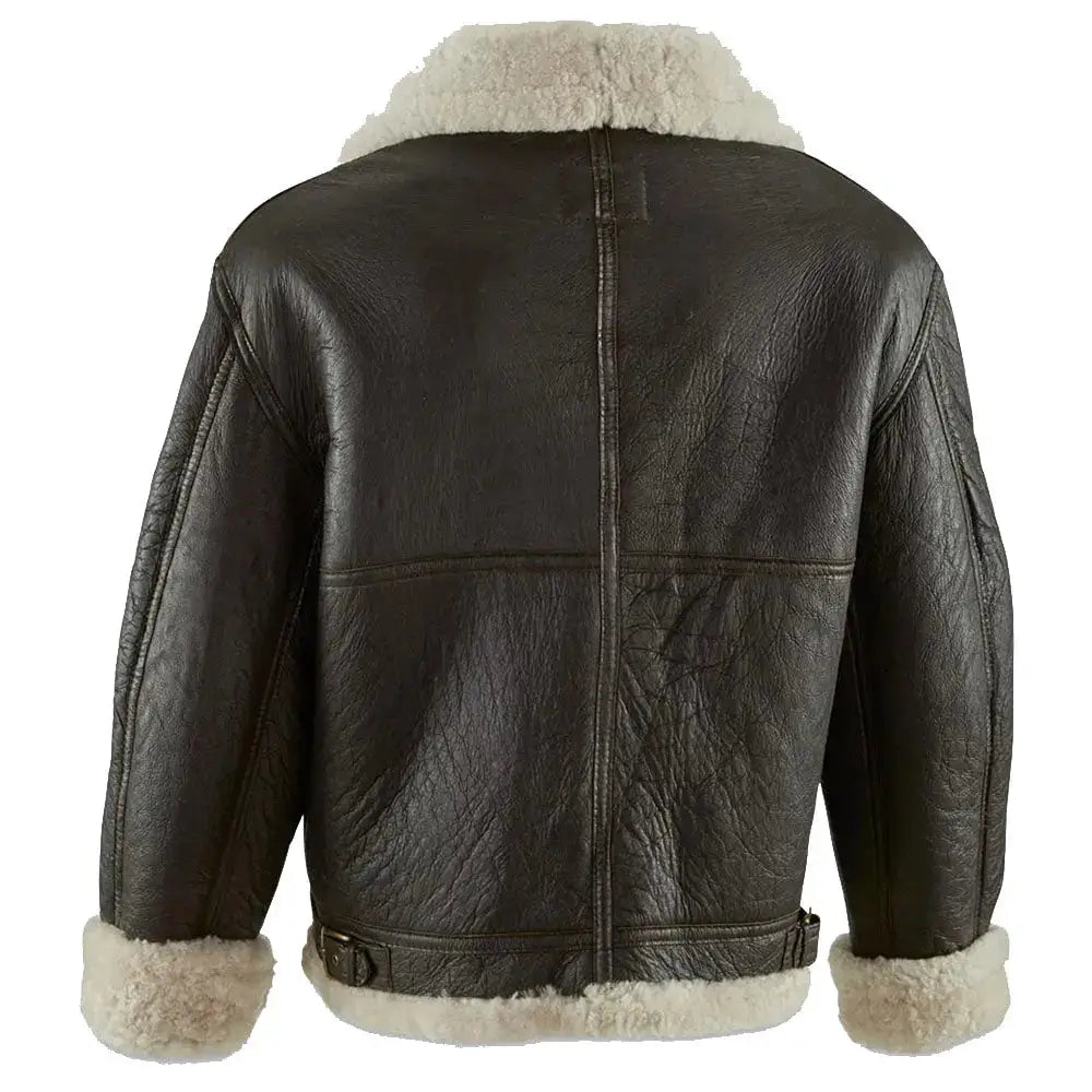 Mens Shearling Aviator Jacket-1